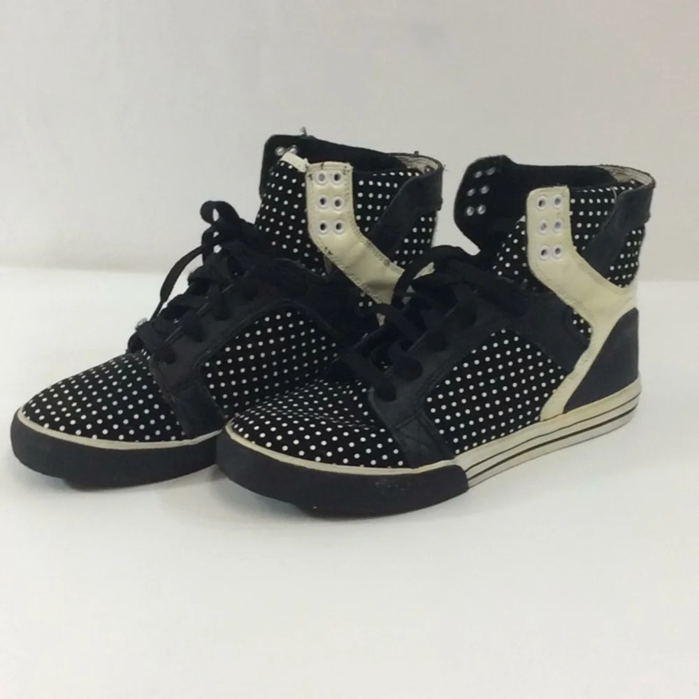Mens Size 9 Supra Hi Top Sneaker Boots